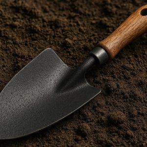 18 Heavy-Duty Carbon Steel Garden Trowel - Robust for Tough Soil